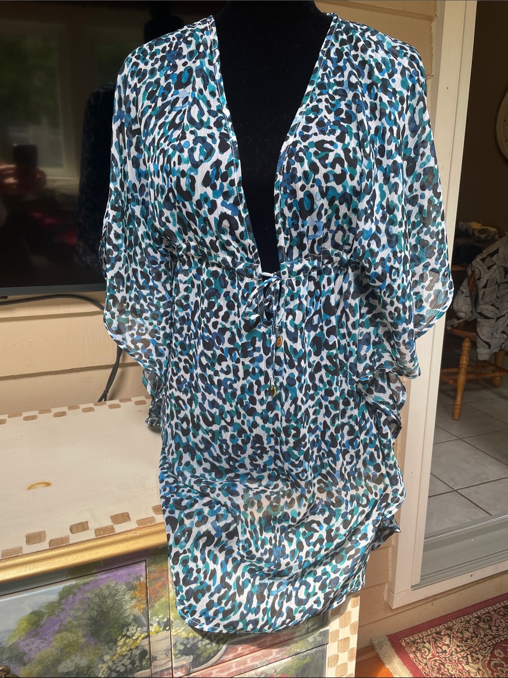 Bleu Rod Beattie Kaftan Cover Up